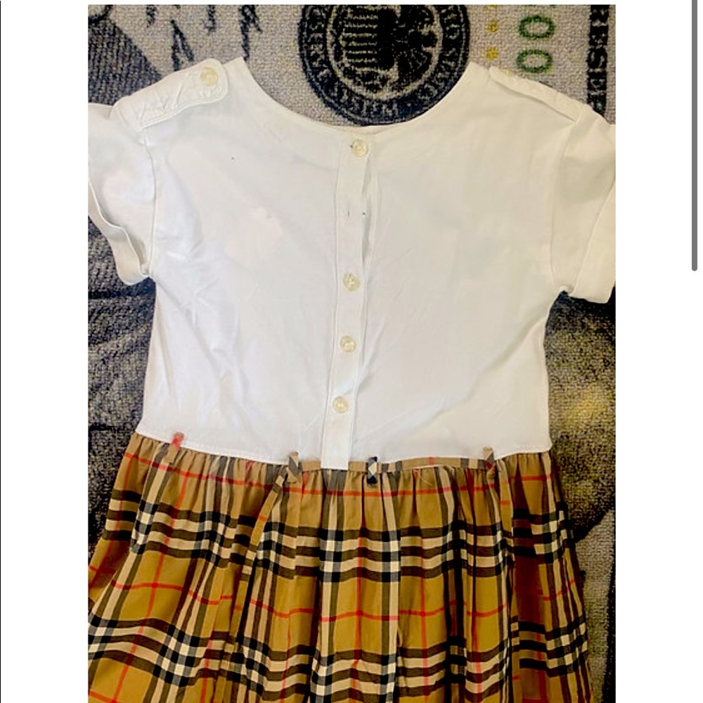 Burberry Pleated Dress